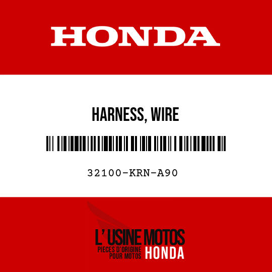 image de 32100-KRN-A90 HARNESS, WIRE