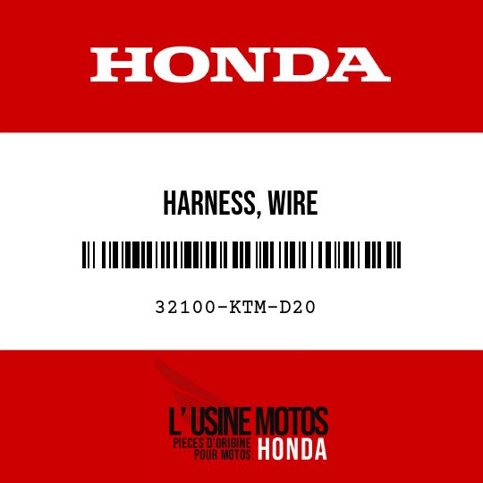 image de 32100-KTM-D20 HARNESS, WIRE