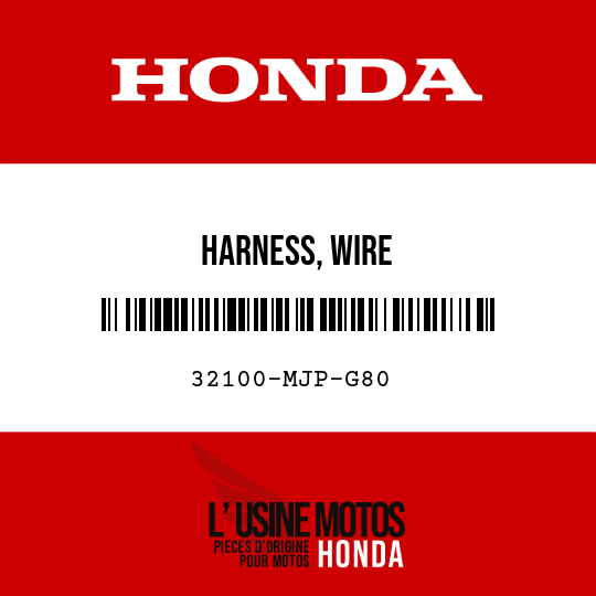 image de 32100-MJP-G80 HARNESS, WIRE
