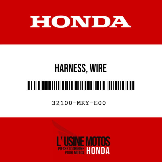 image de 32100-MKY-E00 HARNESS, WIRE