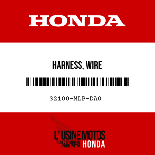 image de 32100-MLP-DA0 HARNESS, WIRE