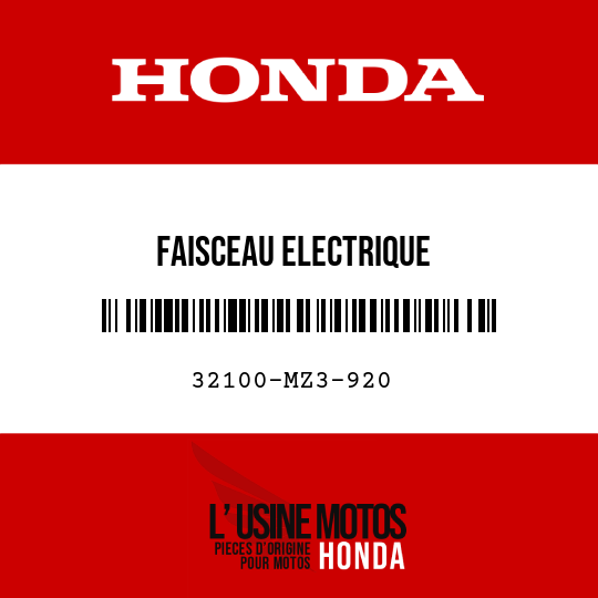 image de 32100-MZ3-920 FAISCEAU ELECTRIQUE