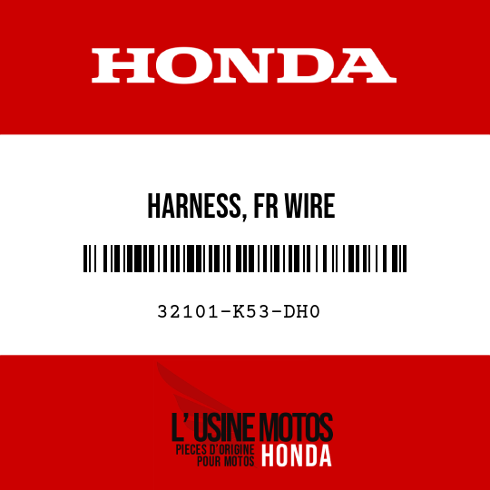image de 32101-K53-DH0 HARNESS, FR WIRE