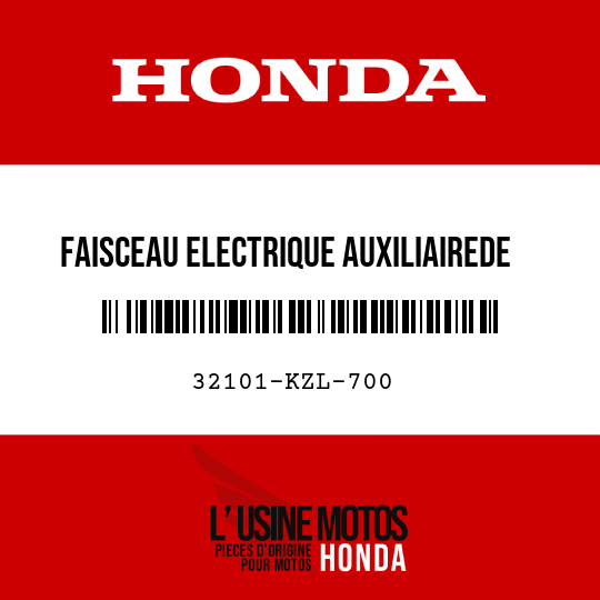 image de 32101-KZL-700 FAISCEAU ELECTRIQUE AUXILIAIREDE MOTEUR
