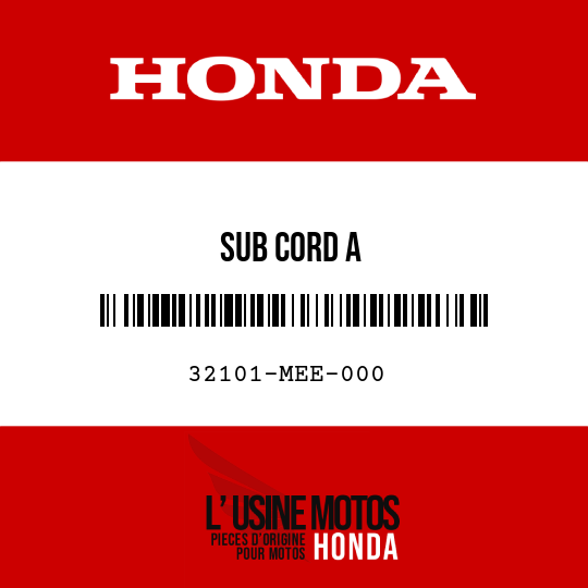 image de 32101-MEE-000 SUB CORD A