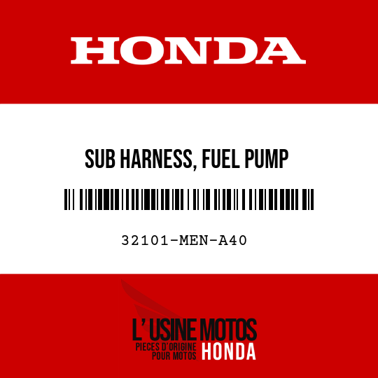 image de 32101-MEN-A40 SUB HARNESS, FUEL PUMP