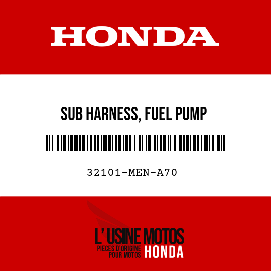 image de 32101-MEN-A70 SUB HARNESS, FUEL PUMP