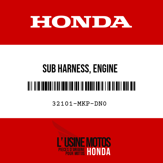 image de 32101-MKP-DN0 SUB HARNESS, ENGINE
