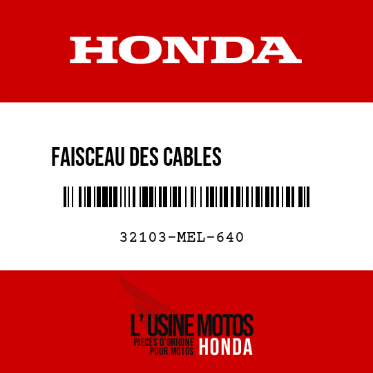 image de 32103-MEL-640 FAISCEAU DES CABLES           AUXILIAIRE, AV