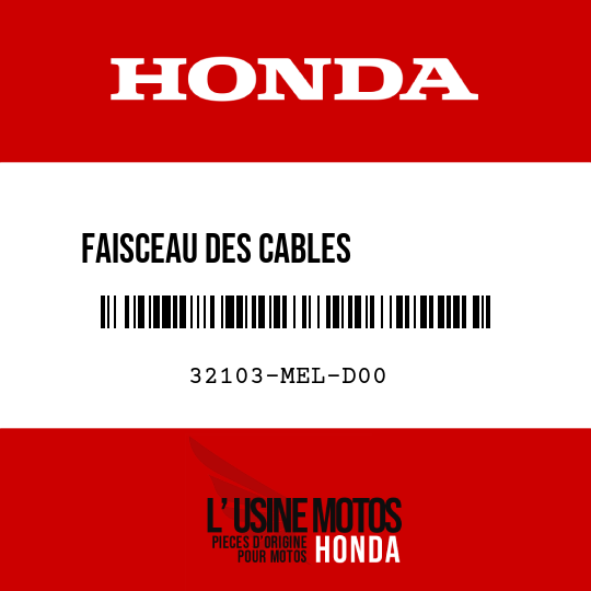 image de 32103-MEL-D00 FAISCEAU DES CABLES           AUXILIAIRE, AV