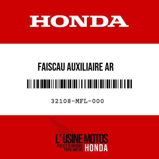 image de 32108-MFL-000 FAISCAU AUXILIAIRE AR