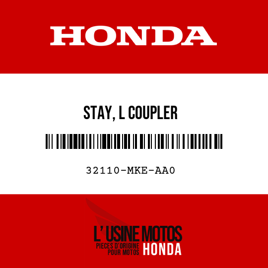 image de 32110-MKE-AA0 STAY, L COUPLER