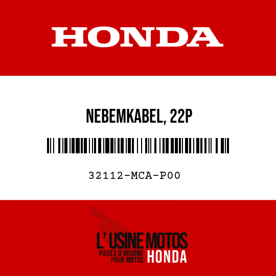image de 32112-MCA-P00 NEBEMKABEL, 22P