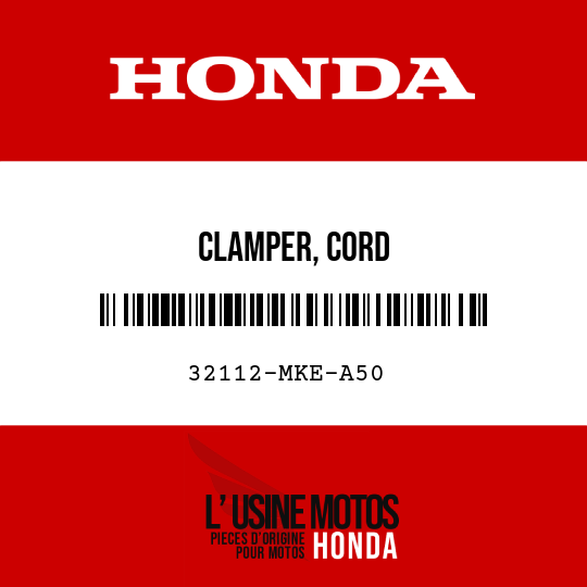 image de 32112-MKE-A50 CLAMPER, CORD