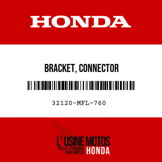 image de 32120-MFL-760 BRACKET, CONNECTOR