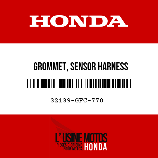 image de 32139-GFC-770 GROMMET, SENSOR HARNESS