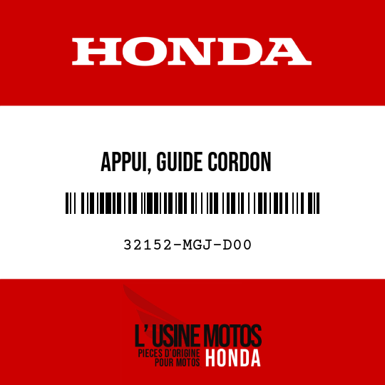 image de 32152-MGJ-D00 APPUI, GUIDE CORDON
