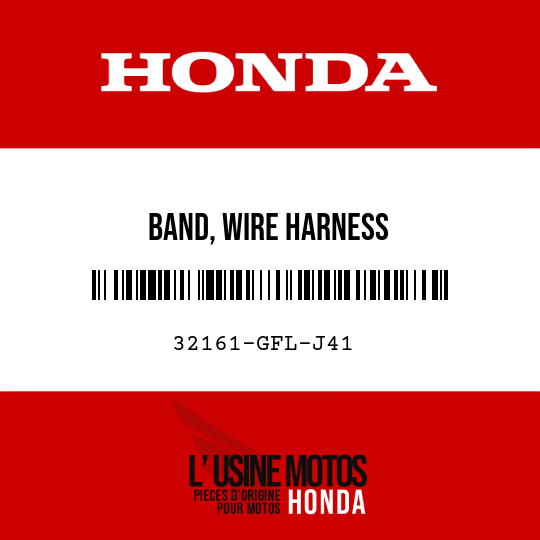 image de 32161-GFL-J41 BAND, WIRE HARNESS