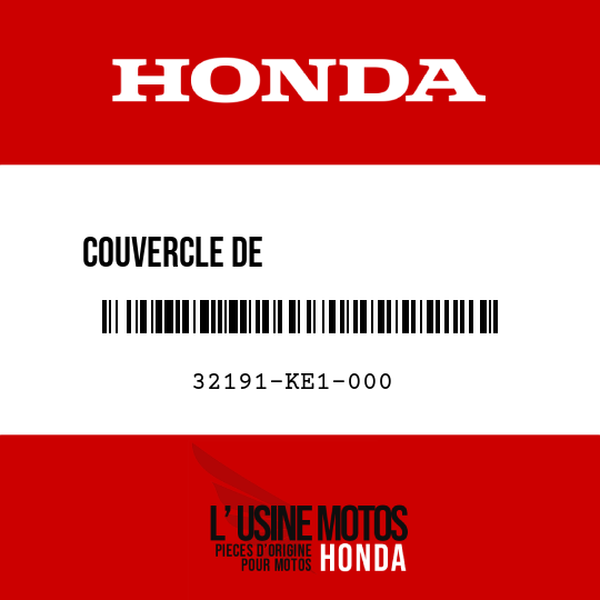 image de 32191-KE1-000 COUVERCLE DE                  MULTI-ACCOUPLEMENT