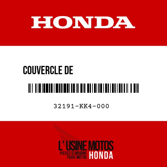 image de 32191-KK4-000 COUVERCLE DE                  MULTI-ACCOUPLEMENT