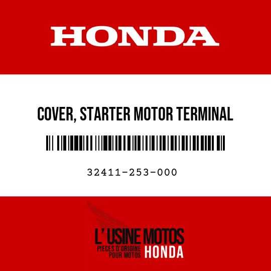 image de 32411-253-000 COVER, STARTER MOTOR TERMINAL