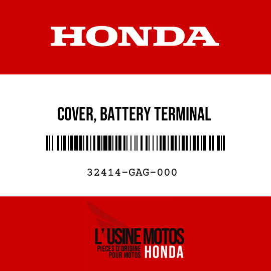 image de 32414-GAG-000 COVER, BATTERY TERMINAL