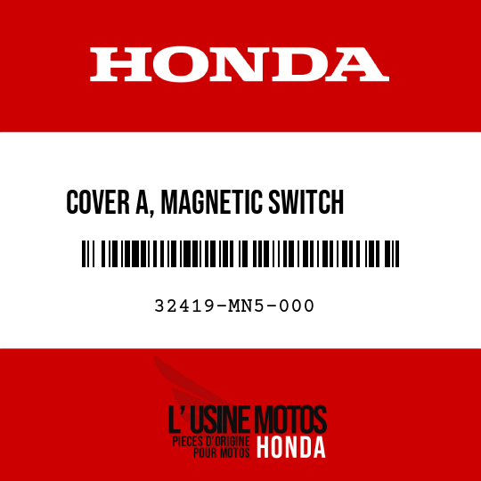 image de 32419-MN5-000 COVER A, MAGNETIC SWITCH      TERMINAL