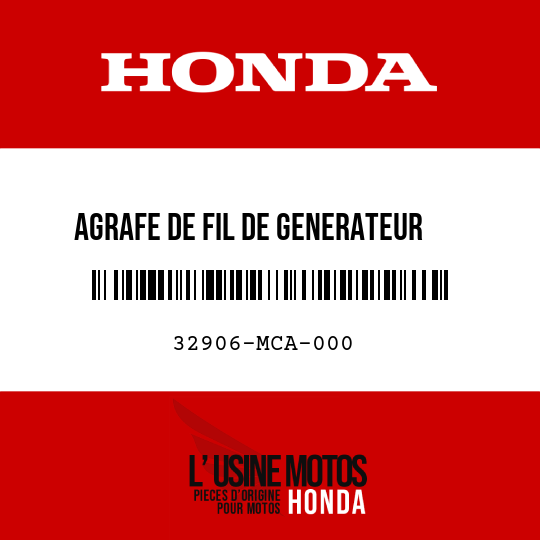 image de 32906-MCA-000 AGRAFE DE FIL DE GENERATEUR   D'IMPULSION