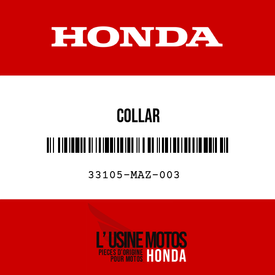 image de 33105-MAZ-003 COLLAR