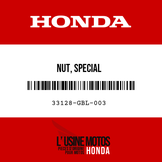 image de 33128-GBL-003 NUT, SPECIAL
