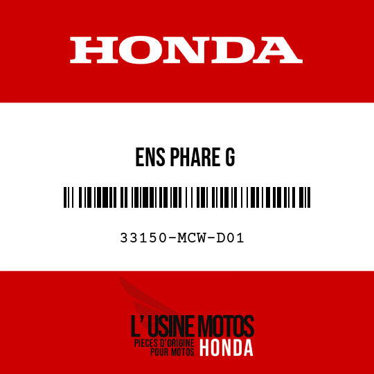 image de 33150-MCW-D01 ENS PHARE G