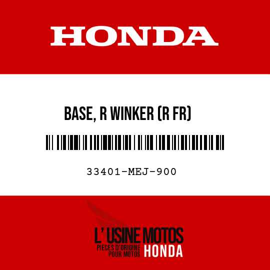 image de 33401-MEJ-900 BASE, R WINKER (R FR)