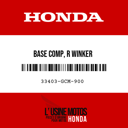 image de 33403-GCM-900 BASE COMP, R WINKER