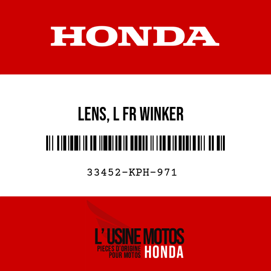 image de 33452-KPH-971 LENS, L FR WINKER