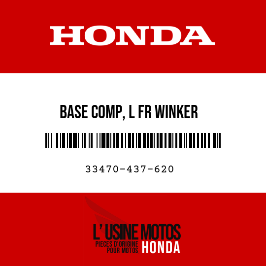 image de 33470-437-620 BASE COMP, L FR WINKER