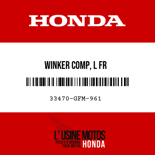image de 33470-GFM-961 WINKER COMP, L FR
