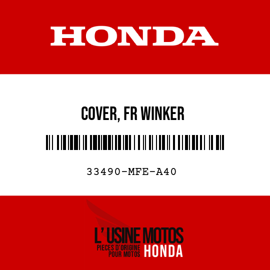 image de 33490-MFE-A40 COVER, FR WINKER