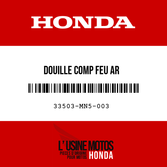 image de 33503-MN5-003 DOUILLE COMP FEU AR