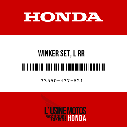 image de 33550-437-621 WINKER SET, L RR