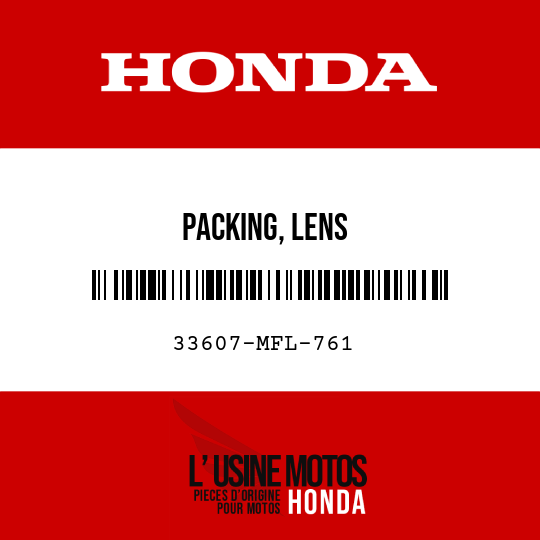 image de 33607-MFL-761 PACKING, LENS