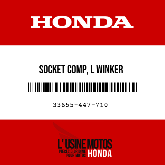 image de 33655-447-710 SOCKET COMP, L WINKER