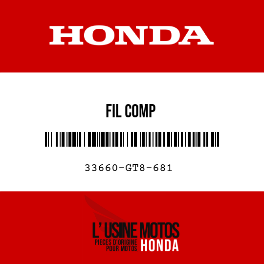 image de 33660-GT8-681 FIL COMP