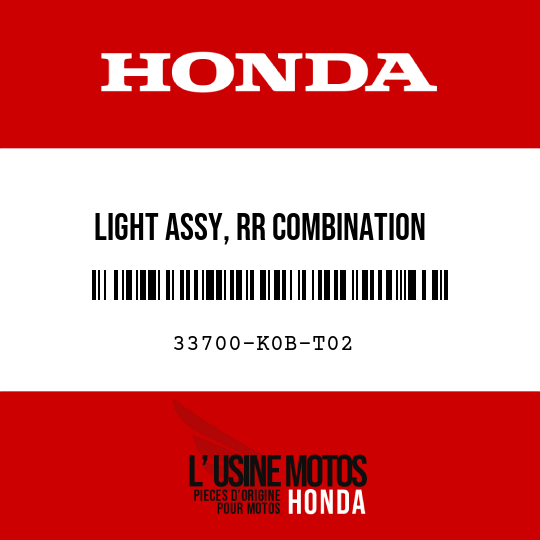image de 33700-K0B-T02 LIGHT ASSY, RR COMBINATION