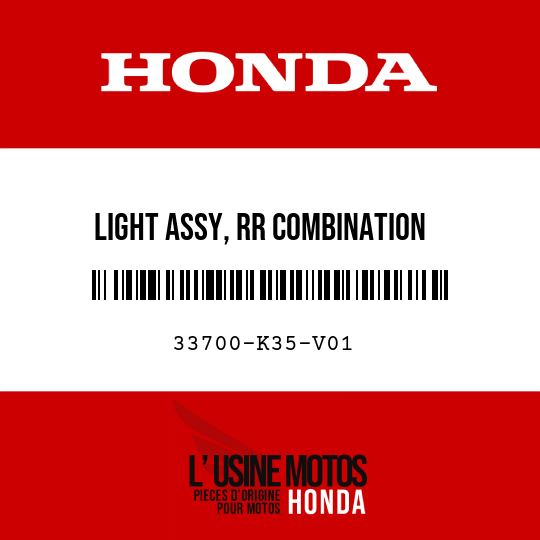 image de 33700-K35-V01 LIGHT ASSY, RR COMBINATION