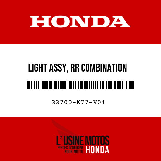 image de 33700-K77-V01 LIGHT ASSY, RR COMBINATION