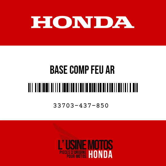 image de 33703-437-850 BASE COMP FEU AR