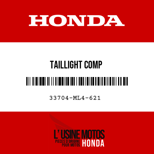 image de 33704-ML4-621 TAILLIGHT COMP