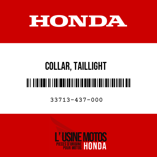 image de 33713-437-000 COLLAR, TAILLIGHT