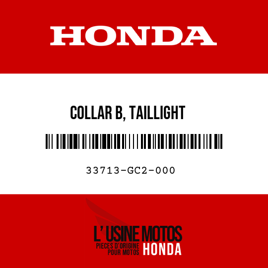 image de 33713-GC2-000 COLLAR B, TAILLIGHT