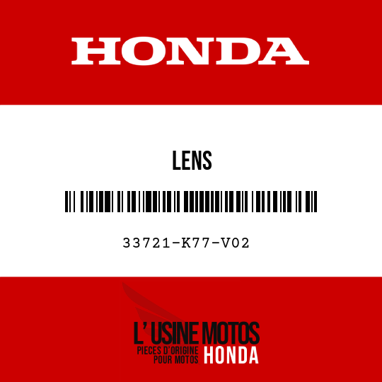 image de 33721-K77-V02 LENS